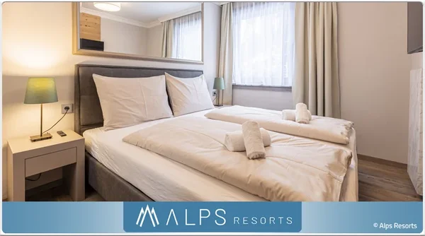 Aparthotel buchen mit 4 Schlafzimmer & Wellness